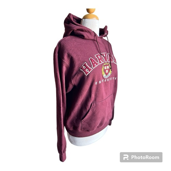 Champion Harvard collegiate sweatshirt hoodie medium - Picture 2 of 4